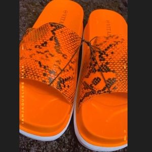 Snake Skin Slides 🧡
